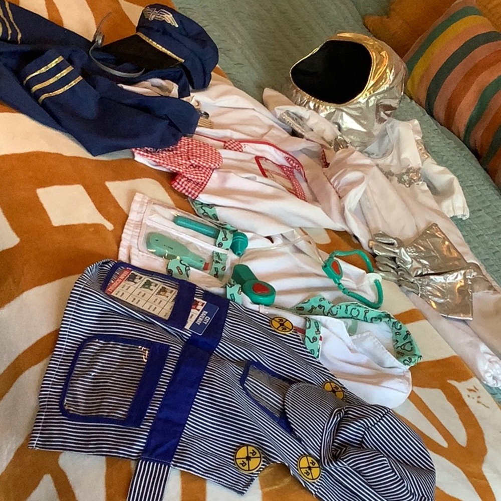 Choice Of Dress Up Play Costumes